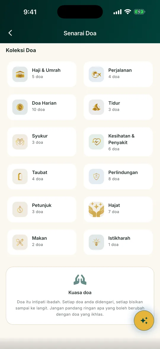 12 koleksi doa