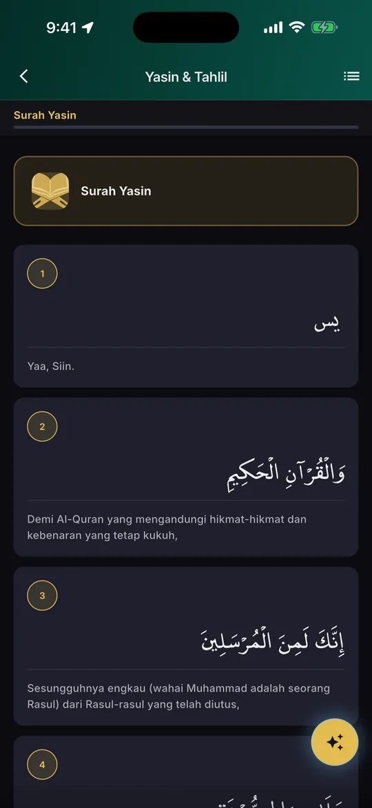Al-Quran, Yasin & Tahlil