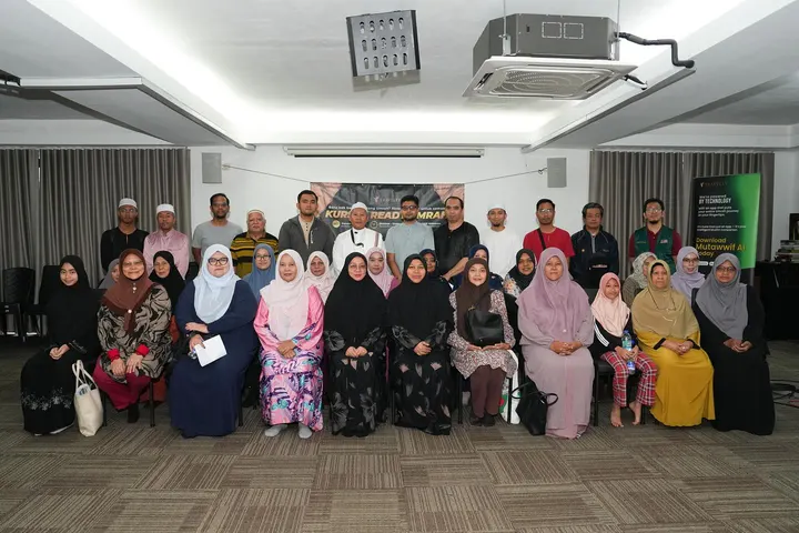 Peserta kursus umrah Travelty di dewan